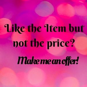 My prices are NEVER firm!